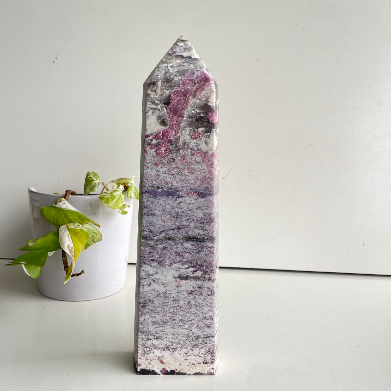 Pink Tourmaline Generator 32cm