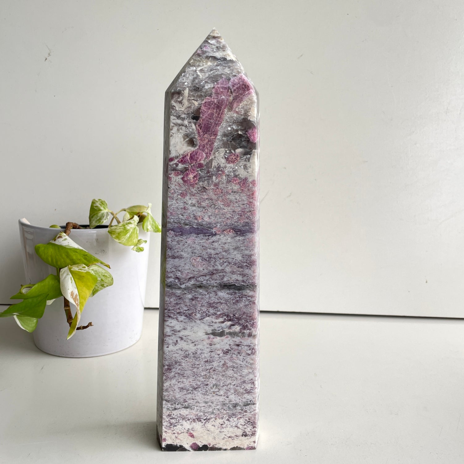 Pink Tourmaline Generator 32cm