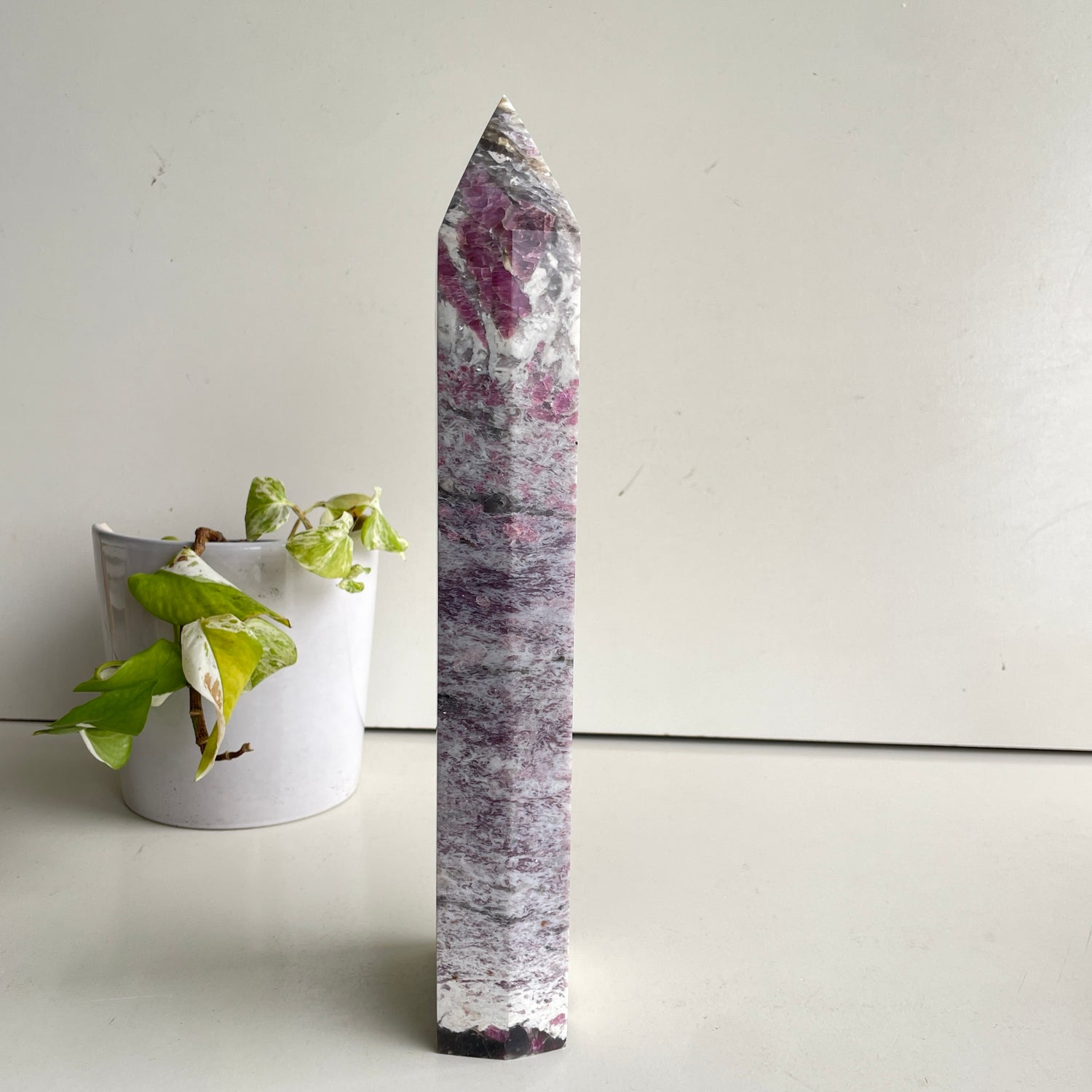 Pink Tourmaline Generator 32cm