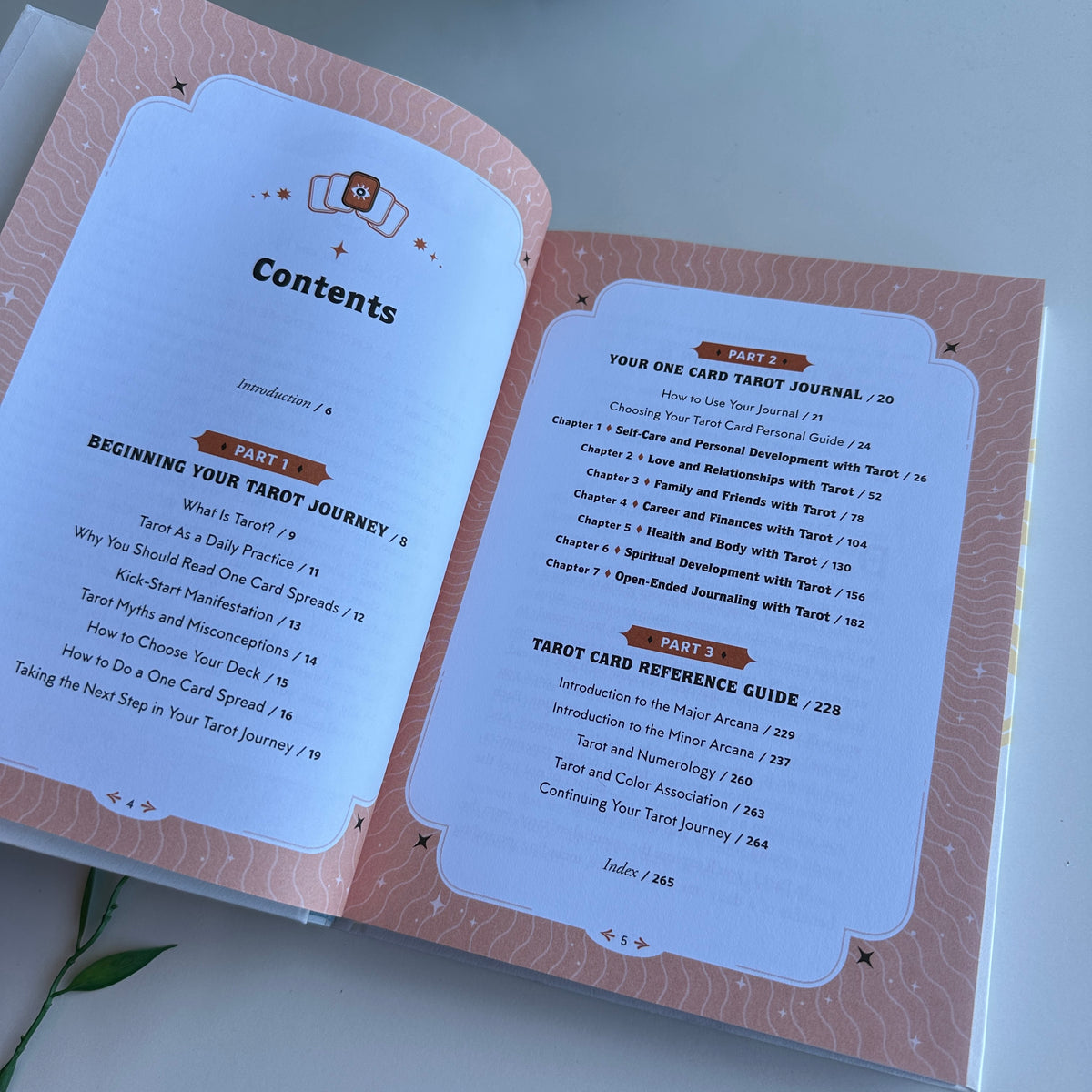 The One card Tarot Journal Maria Sofia Marmanides