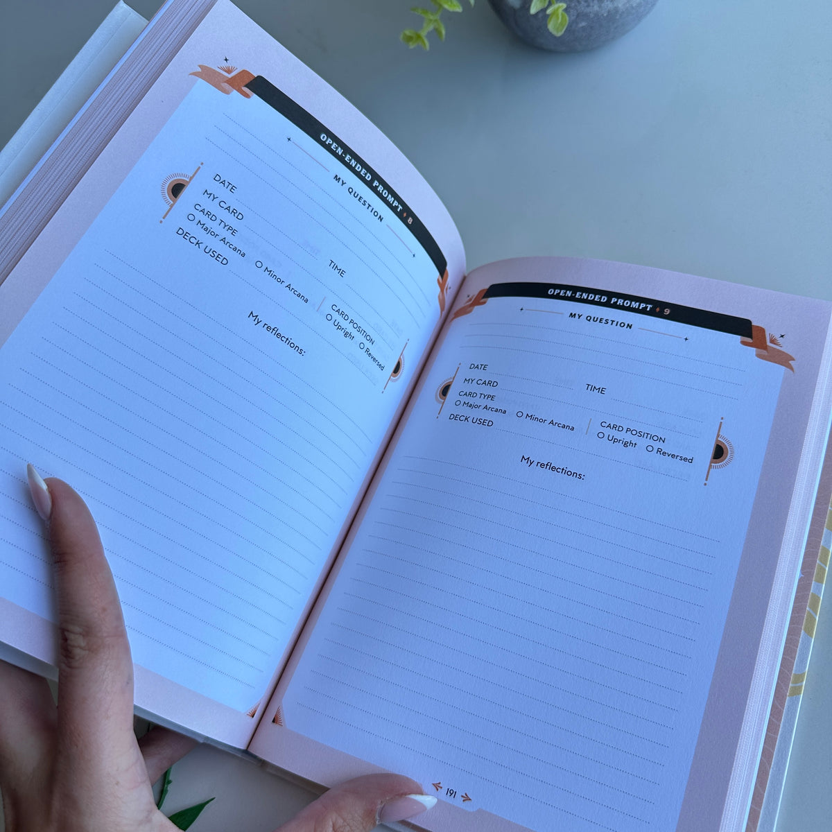 The One card Tarot Journal Maria Sofia Marmanides