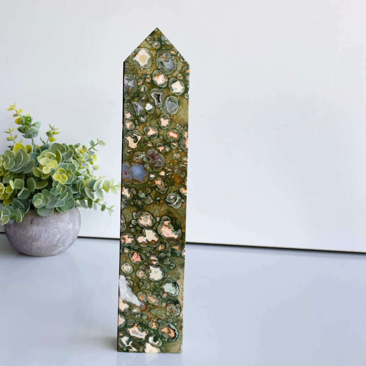 Rhyolite Obelisk 25cm