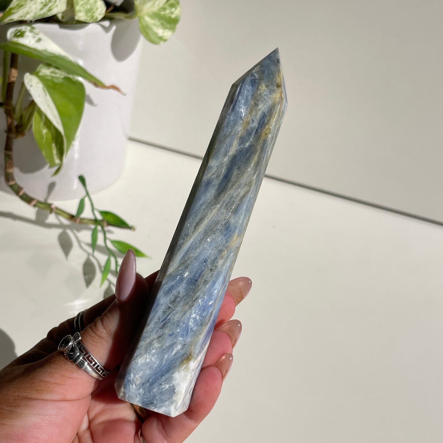 Blue Kyanite Generator 13.8cm