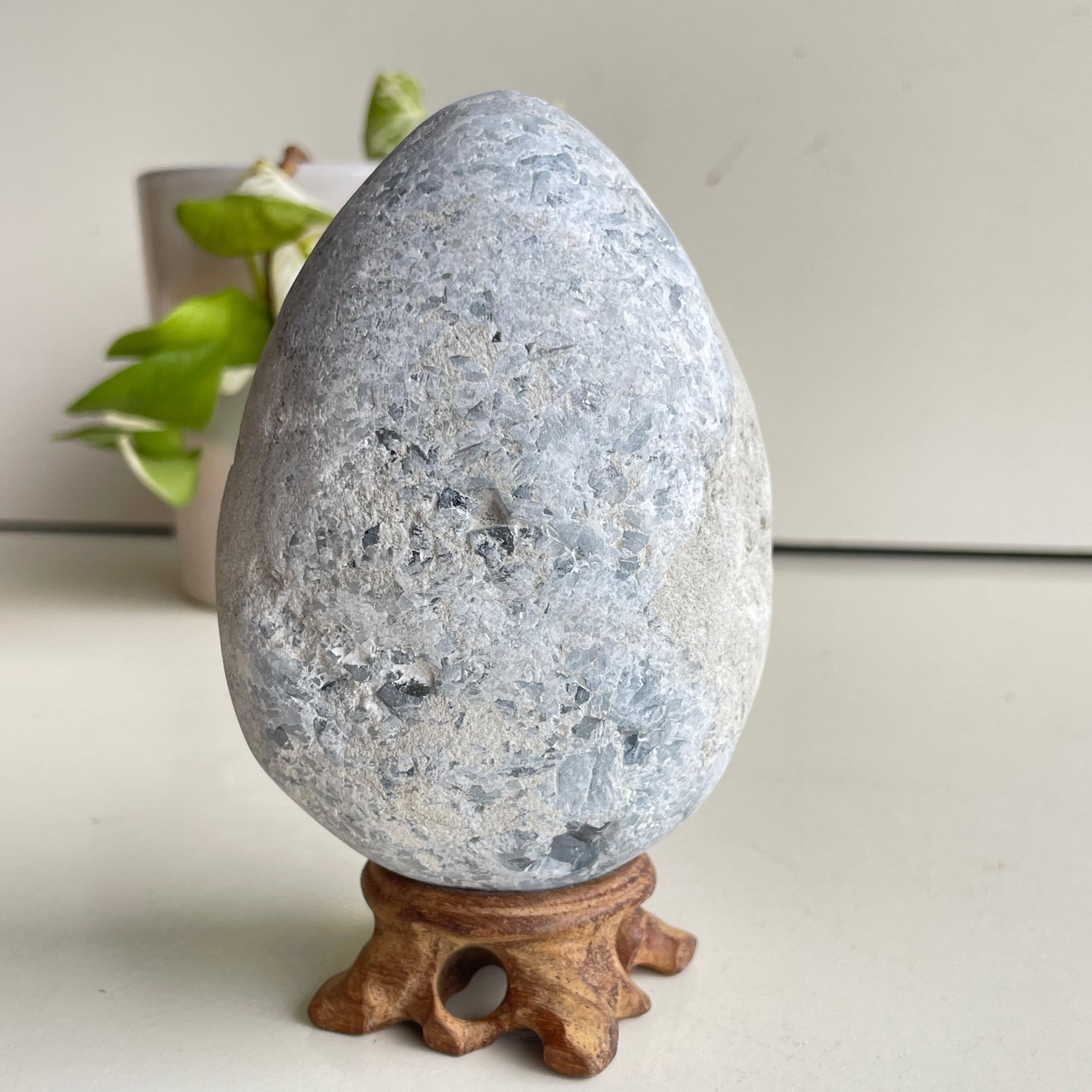 Celestite Geode Egg 1.154kg