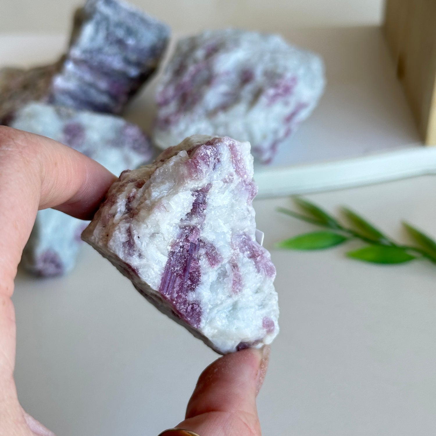 Pink Tourmaline Chunks