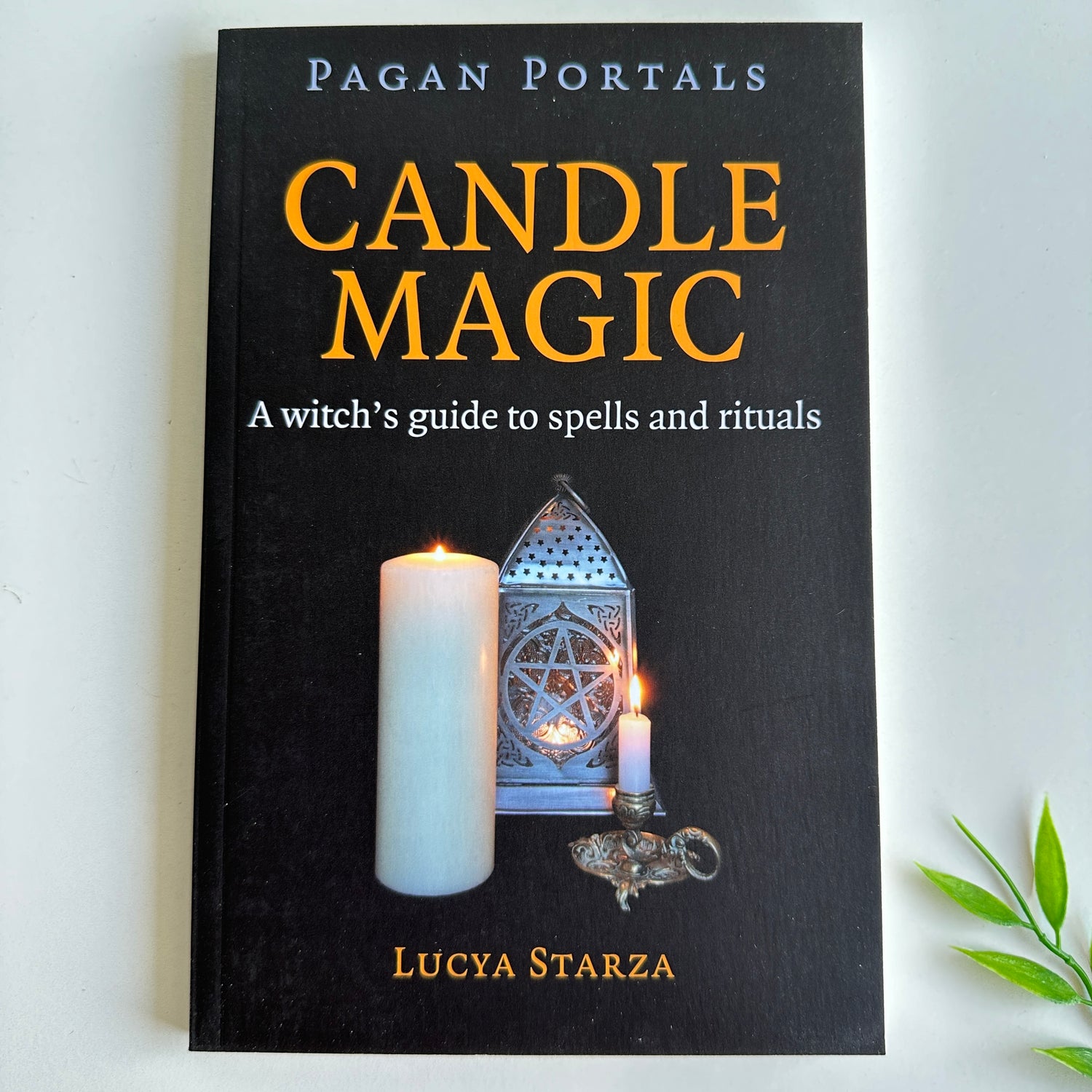Pagan Portals Candle Magic Lucya Starza