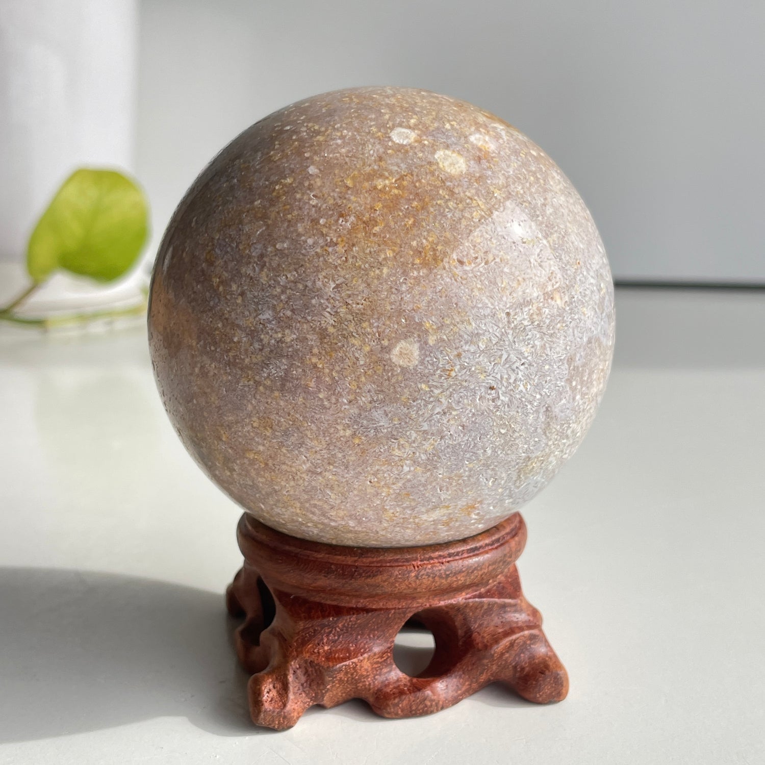 Pink Amethyst Sphere 7.6cm