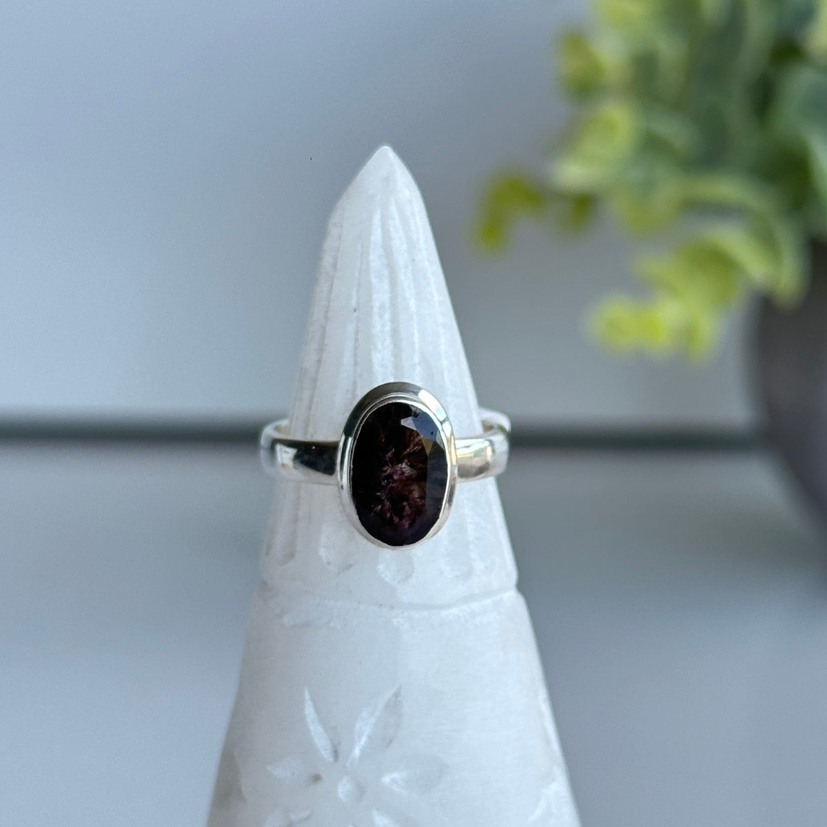 Super Seven Oval Ring Sz6.5