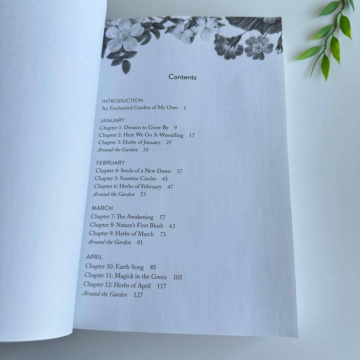 A Year In The Enchanted Garden Monica Crosson