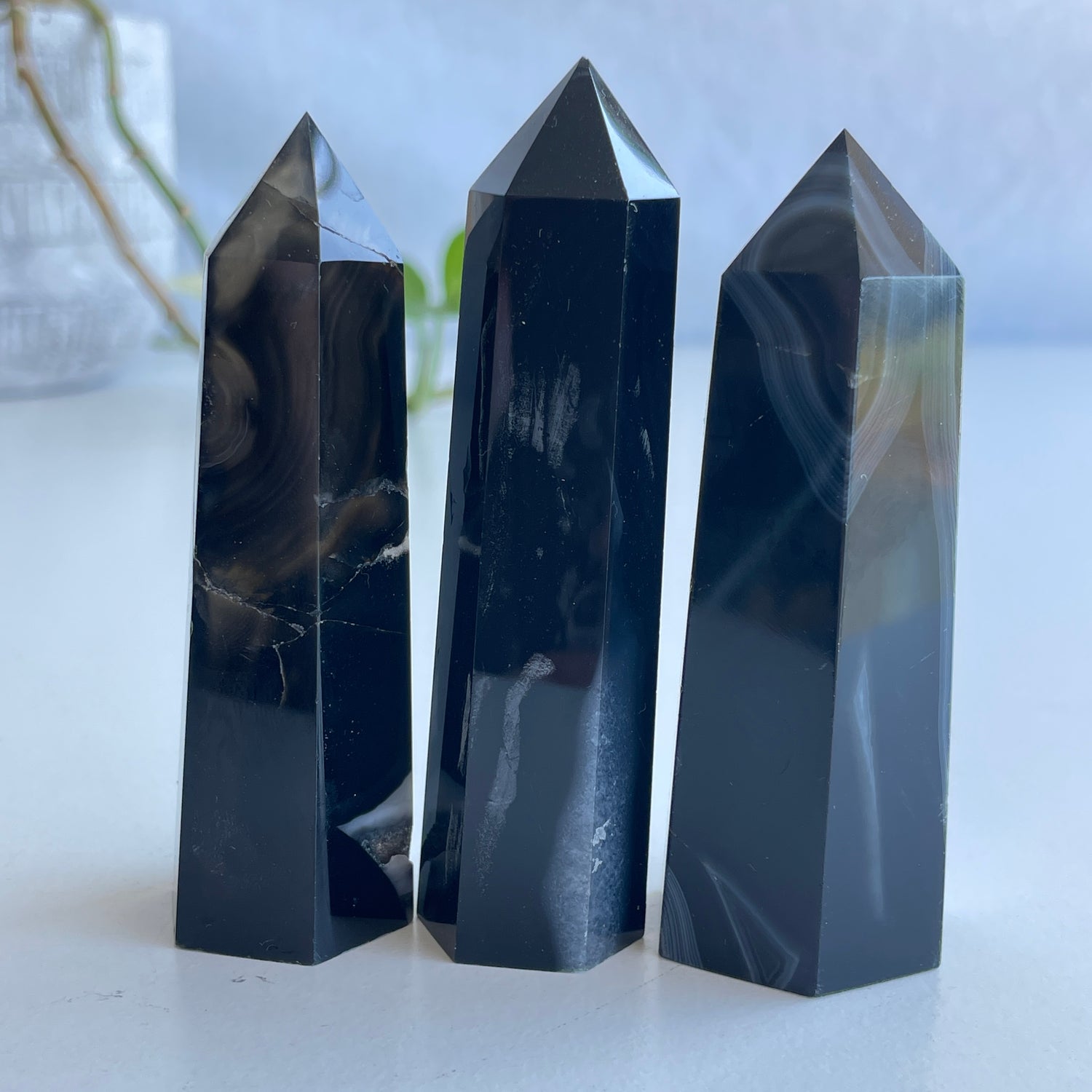 Black Agate Generator Medium Assorted