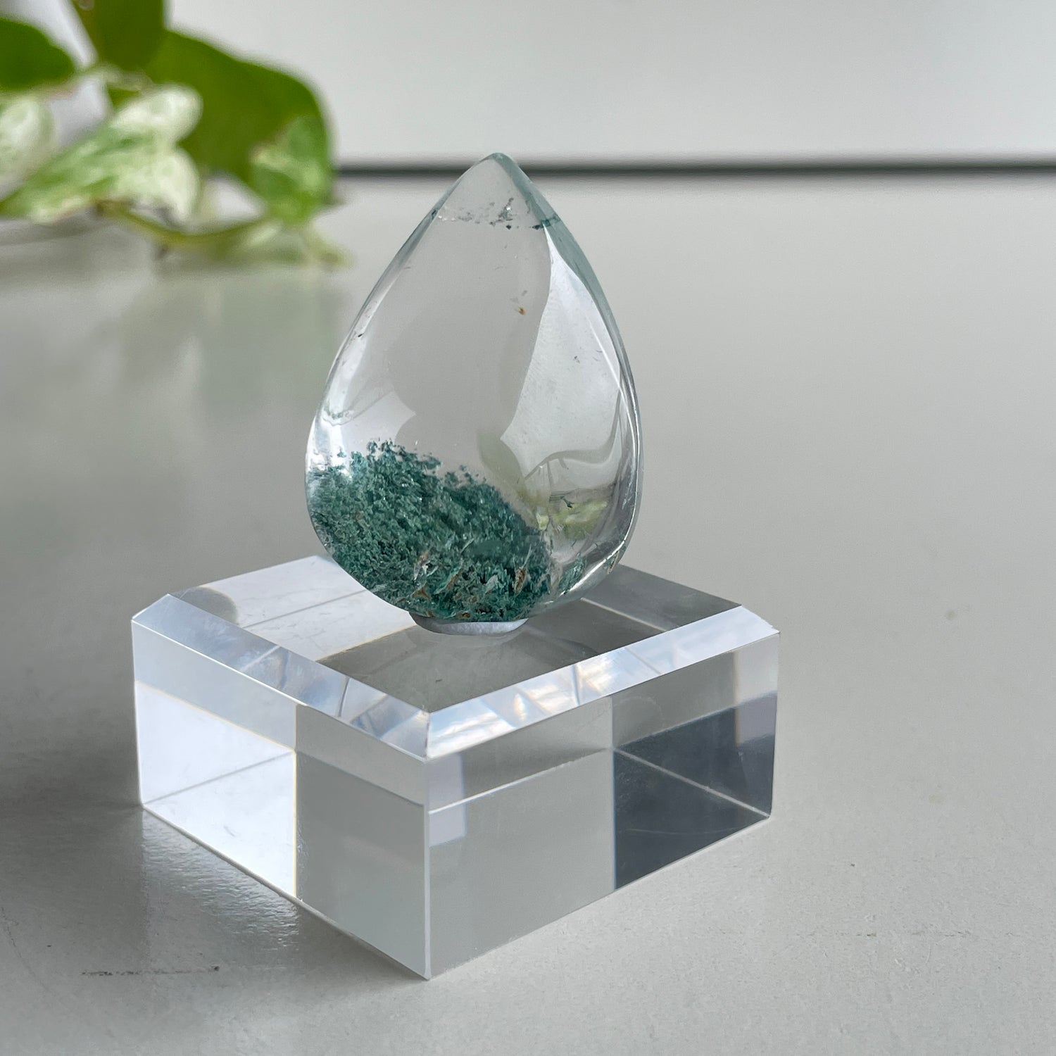 Polished Garden Quartz Lodolite Pc004