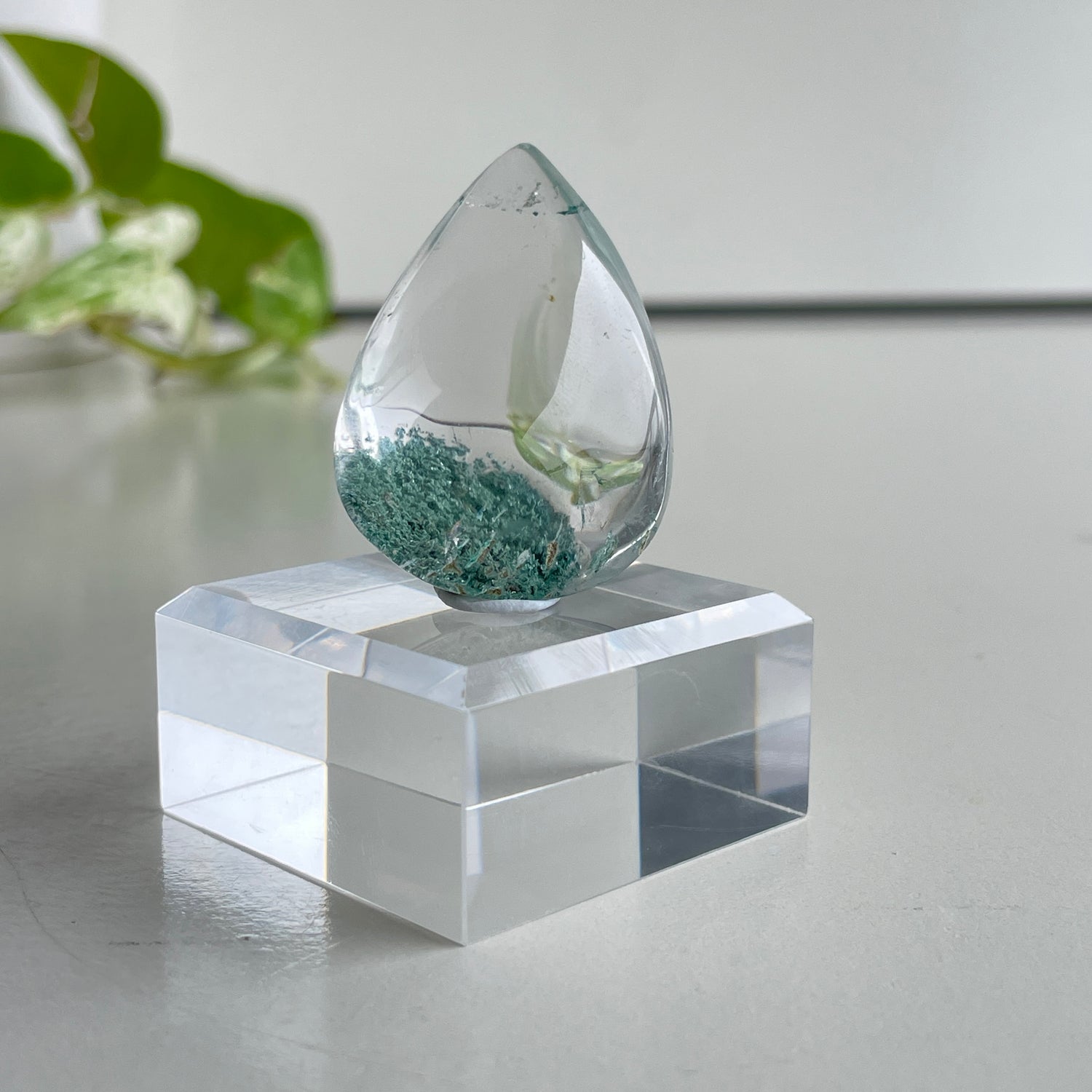 Polished Garden Quartz Lodolite Pc004