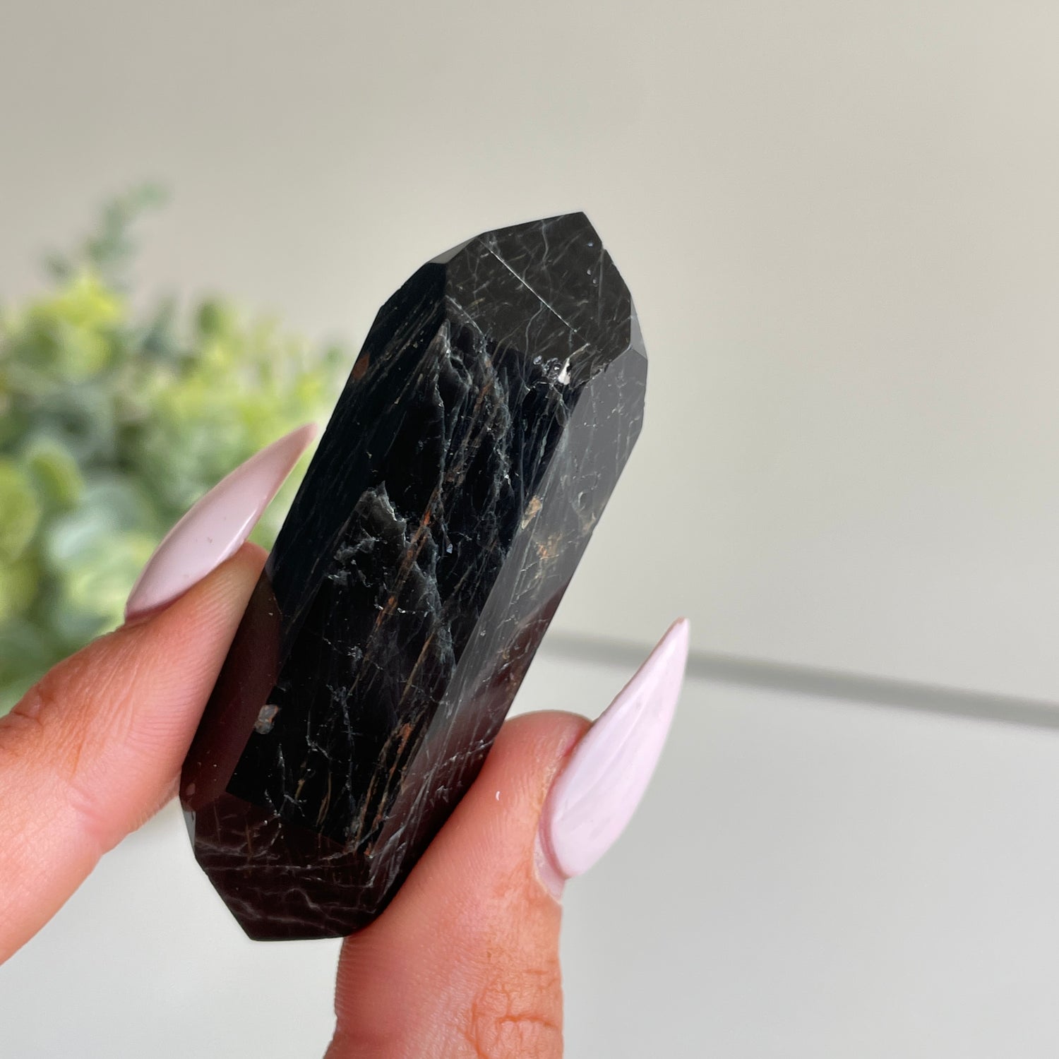 Black Tourmaline Double Terminator 5.8cm