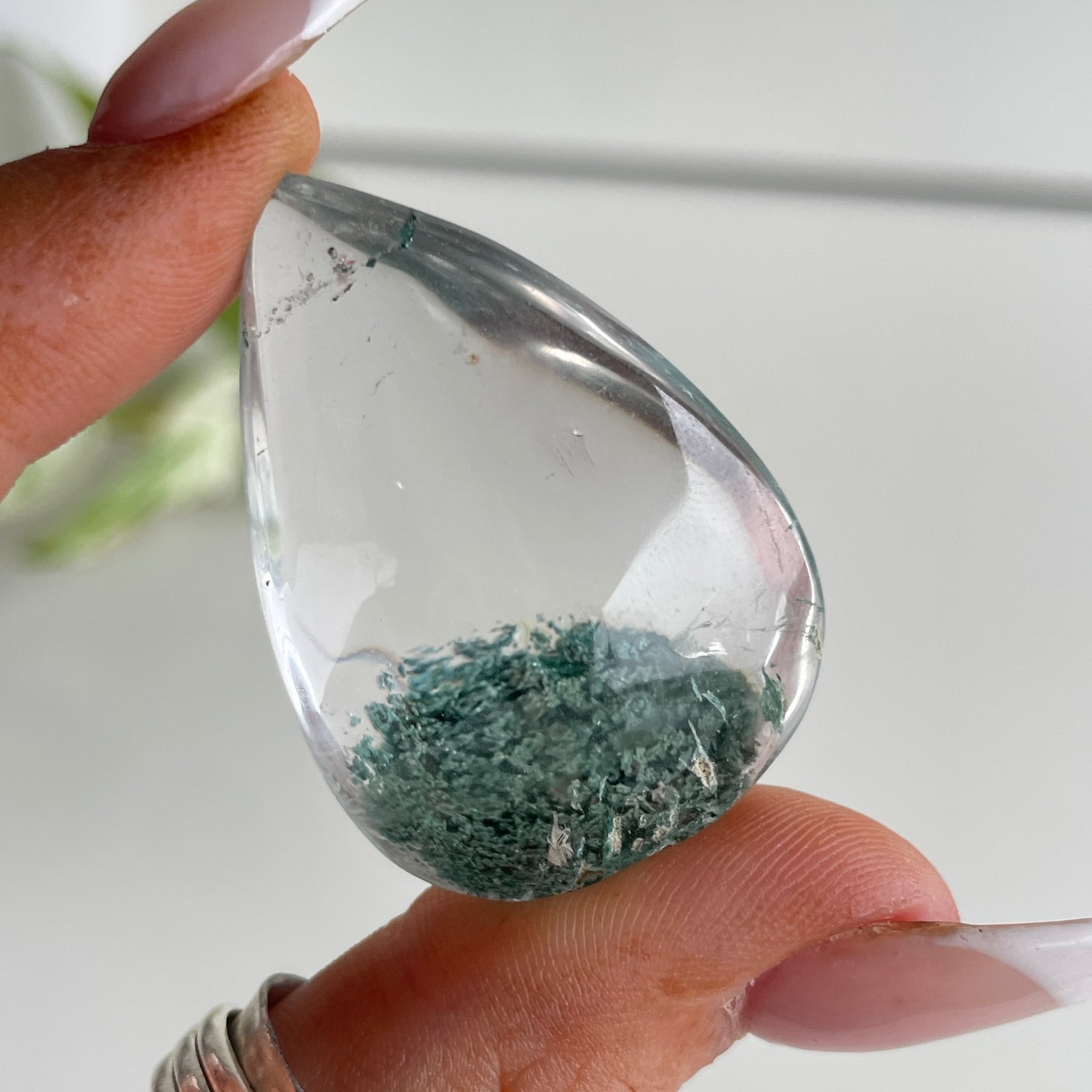 Polished Garden Quartz Lodolite Pc004