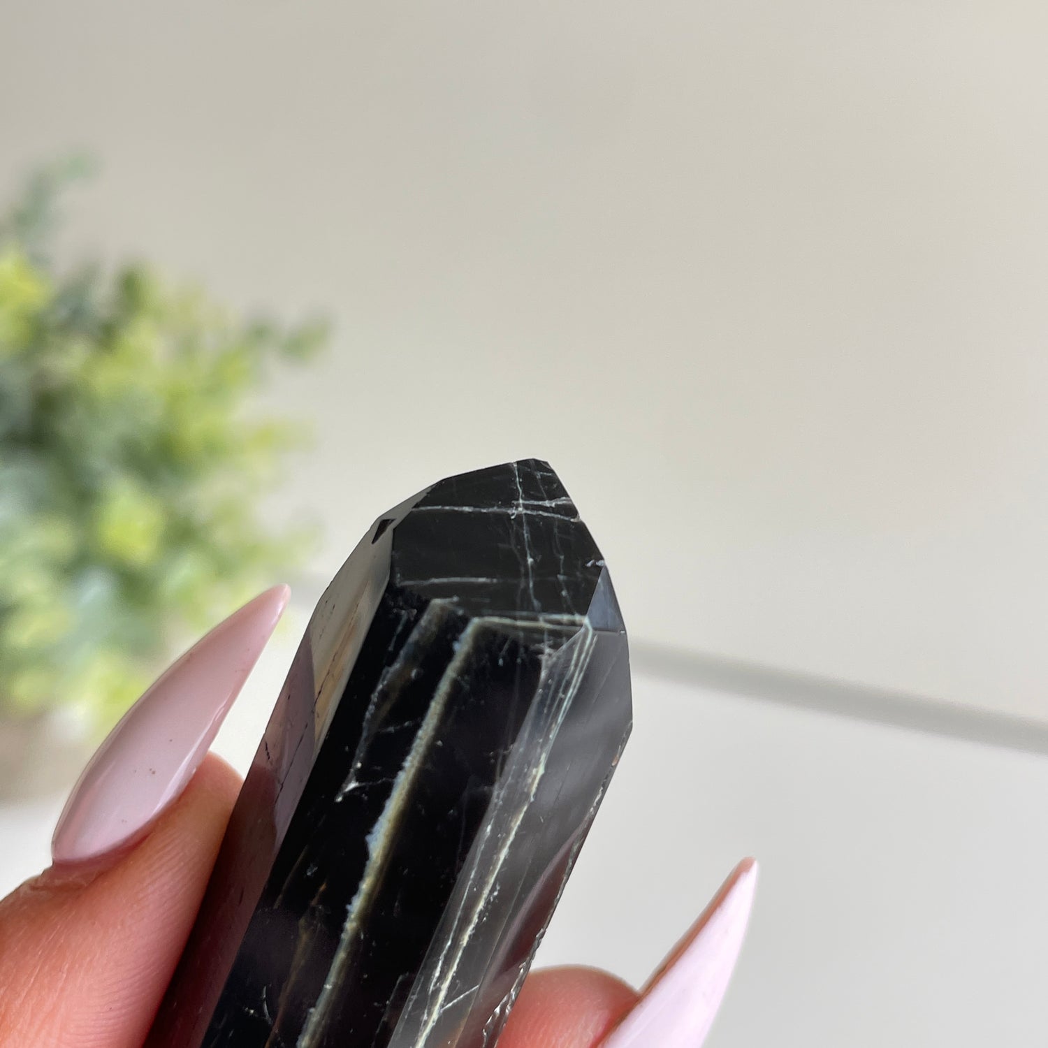 Black Tourmaline Double Terminator 5cm