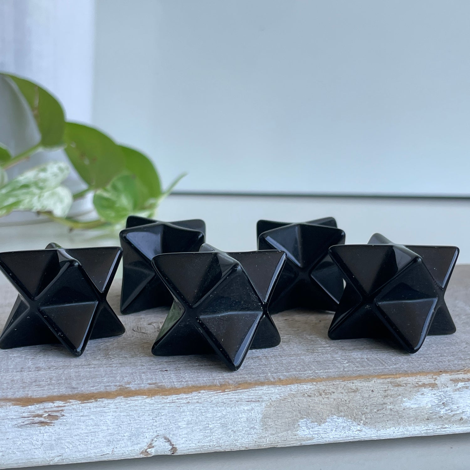 Black Obsidian Merkaba 2.5cm