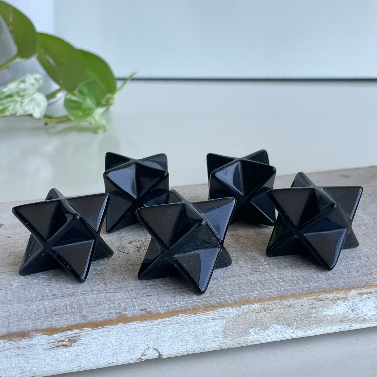 Black Obsidian Merkaba 2.5cm