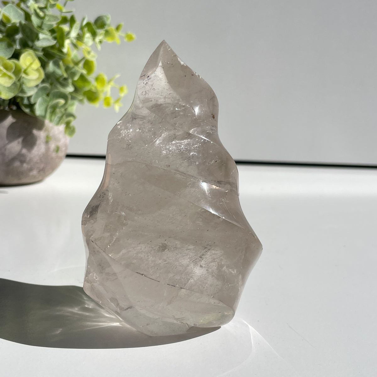 Smoky Quartz Flame 11.1cm