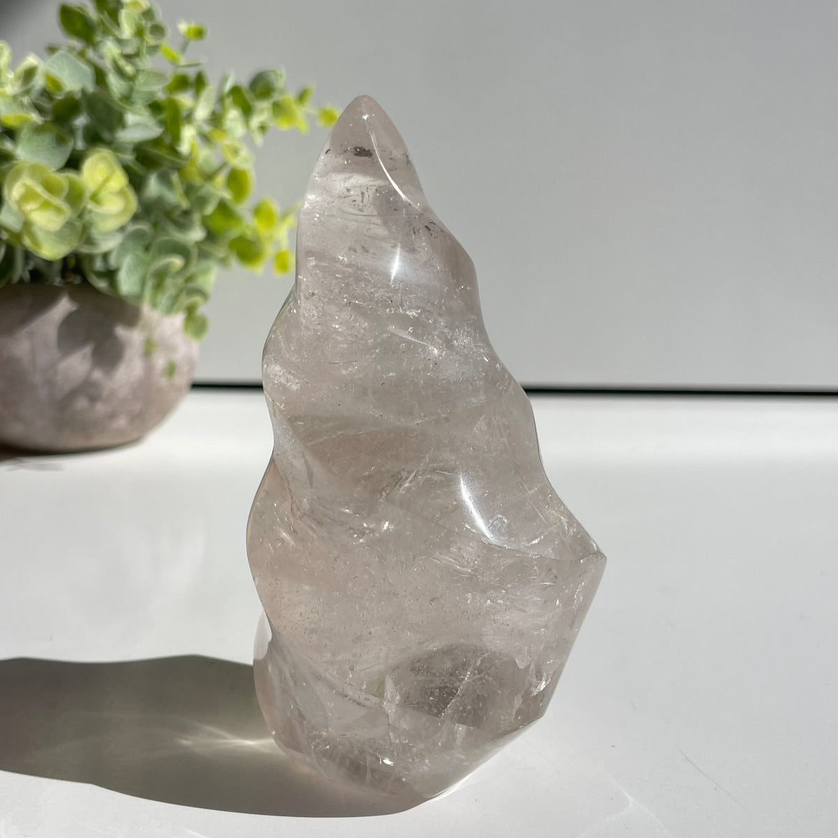 Smoky Quartz Flame 11.1cm