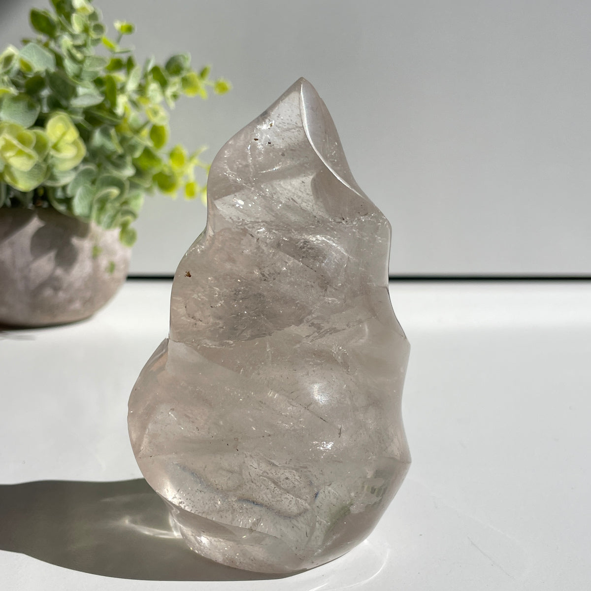 Smoky Quartz Flame 11.1cm