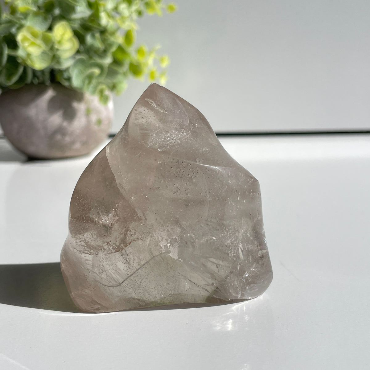 Smoky Quartz Flame 6.8cm