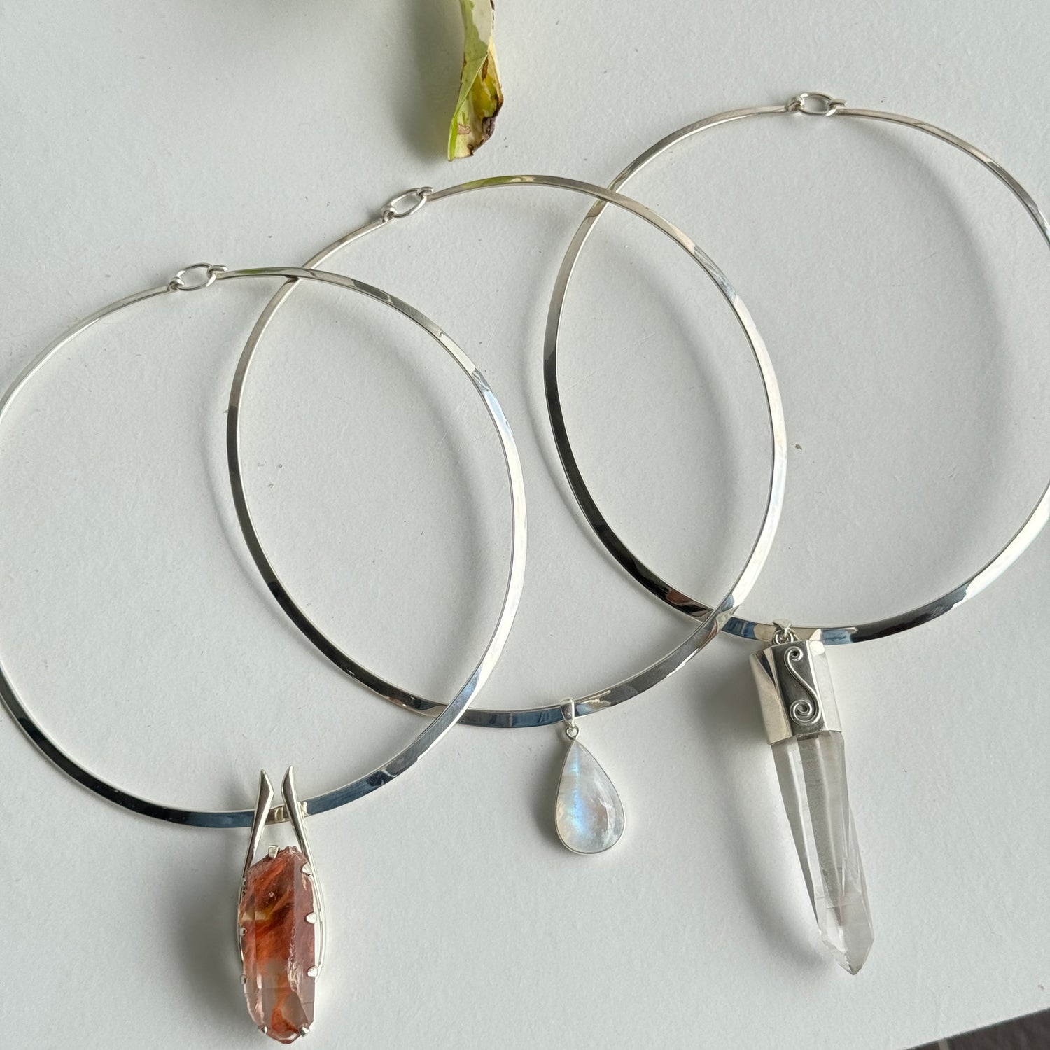 Silver Collar Necklace 3mm