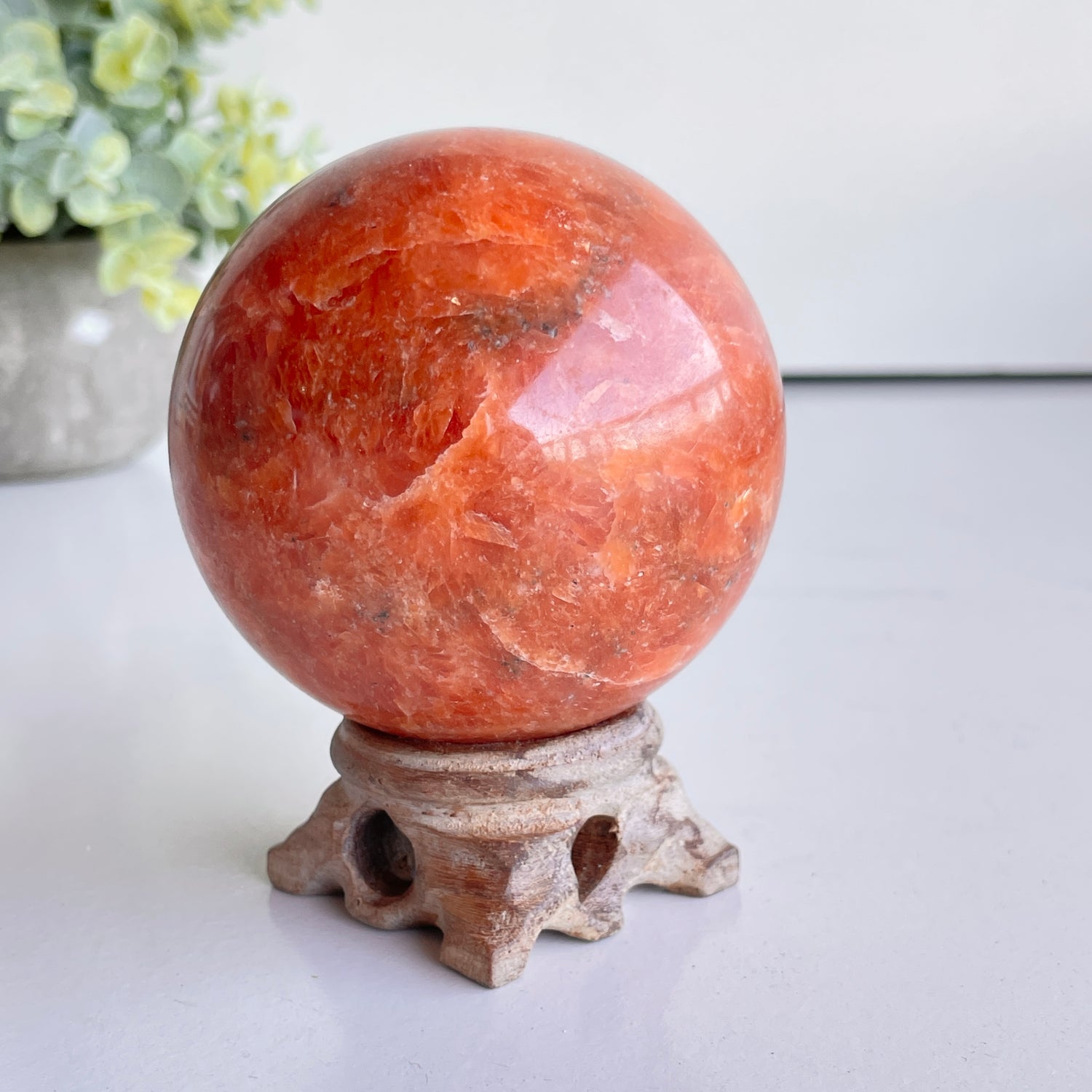 Sunstone Sphere 7cm