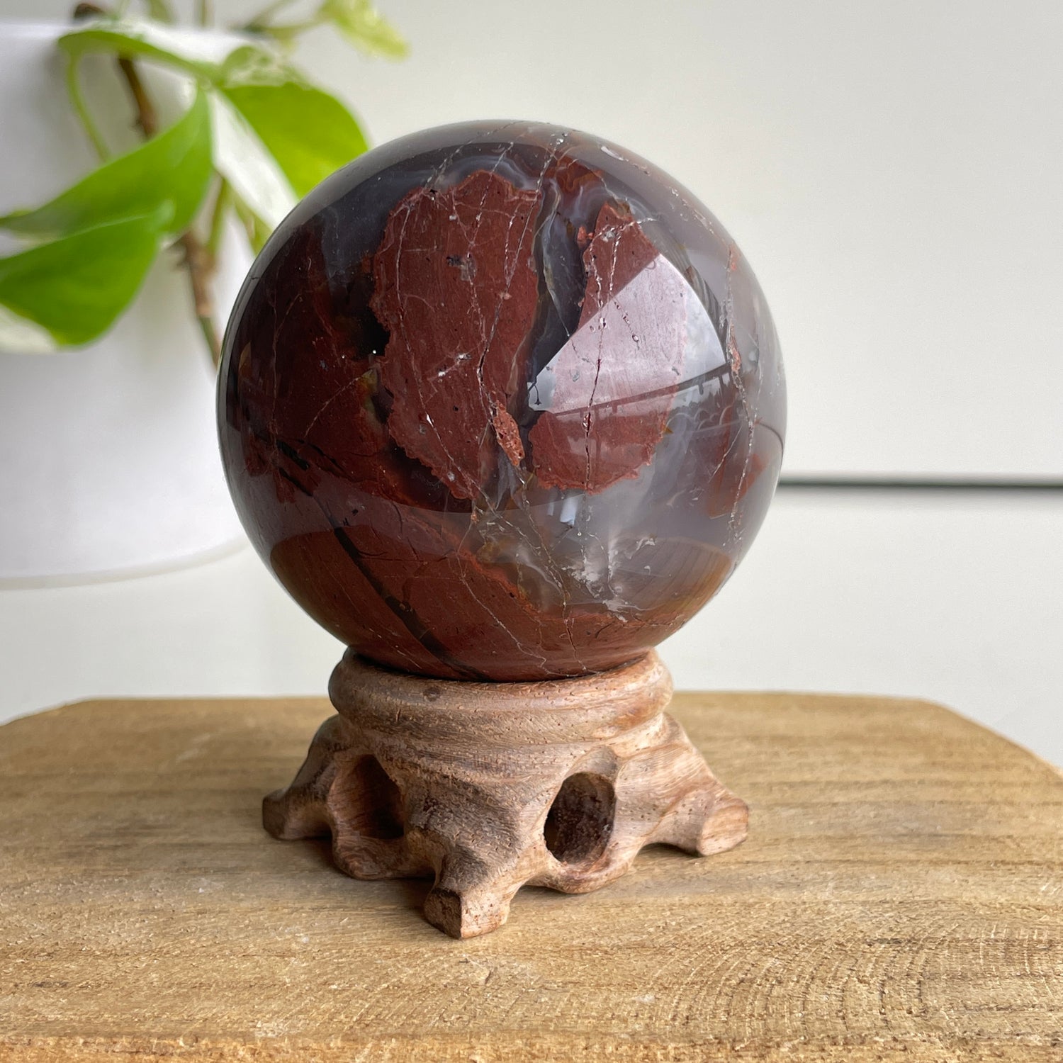 Agate Sphere 6.4cm