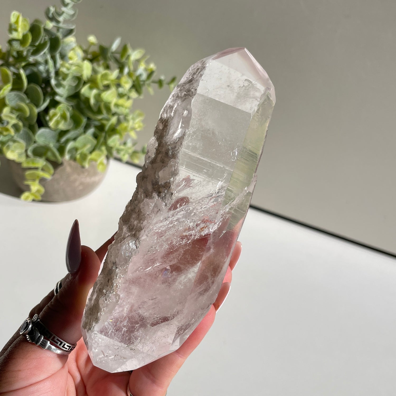 Lemurian Quartz Point 13.5cm