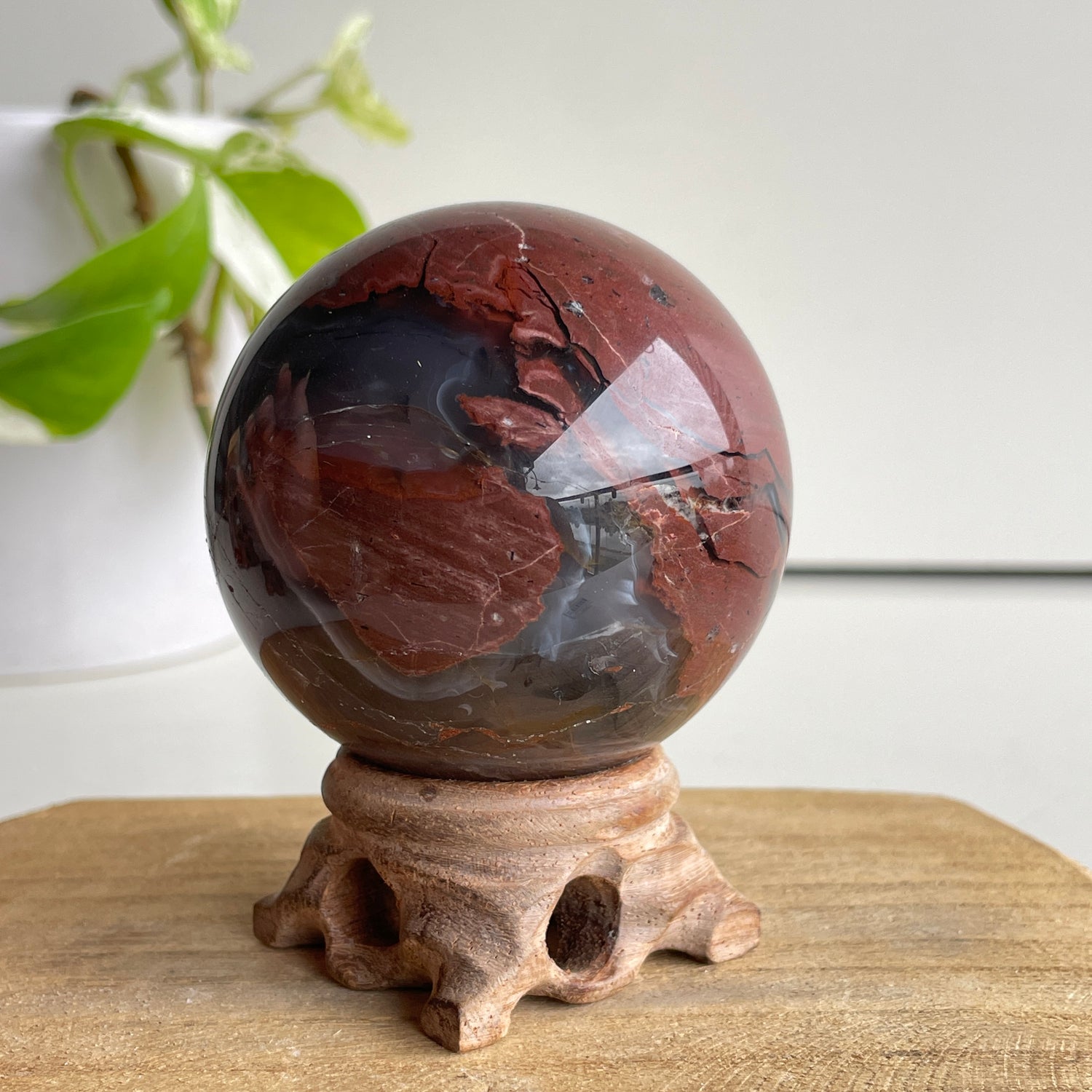 Agate Sphere 6.4cm