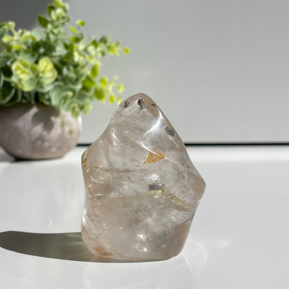 Smoky Quartz Flame 6.5cm