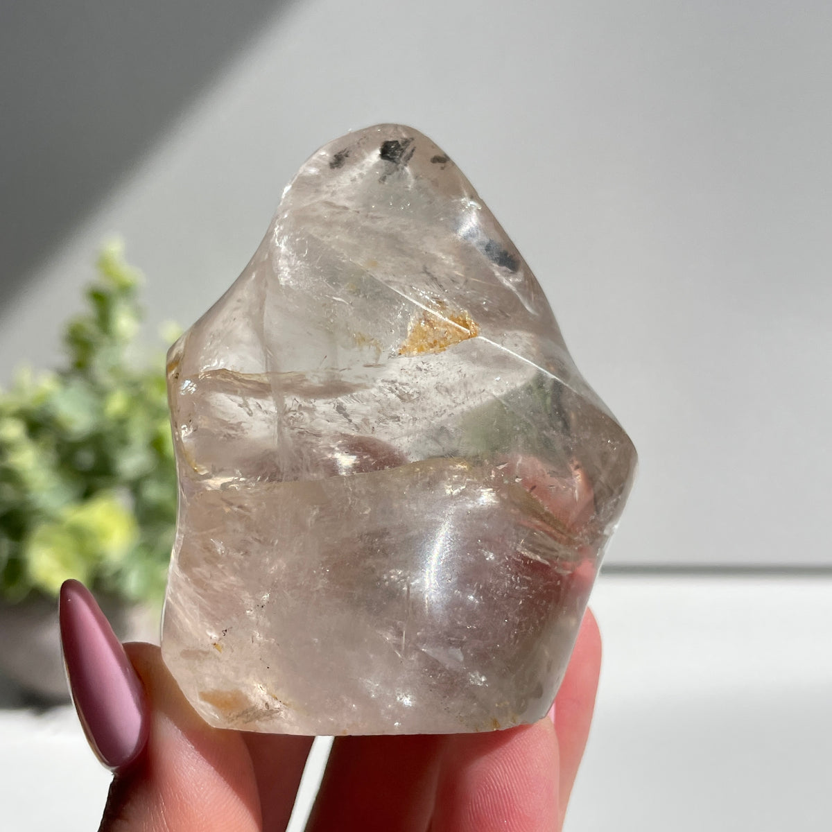 Smoky Quartz Flame 6.5cm