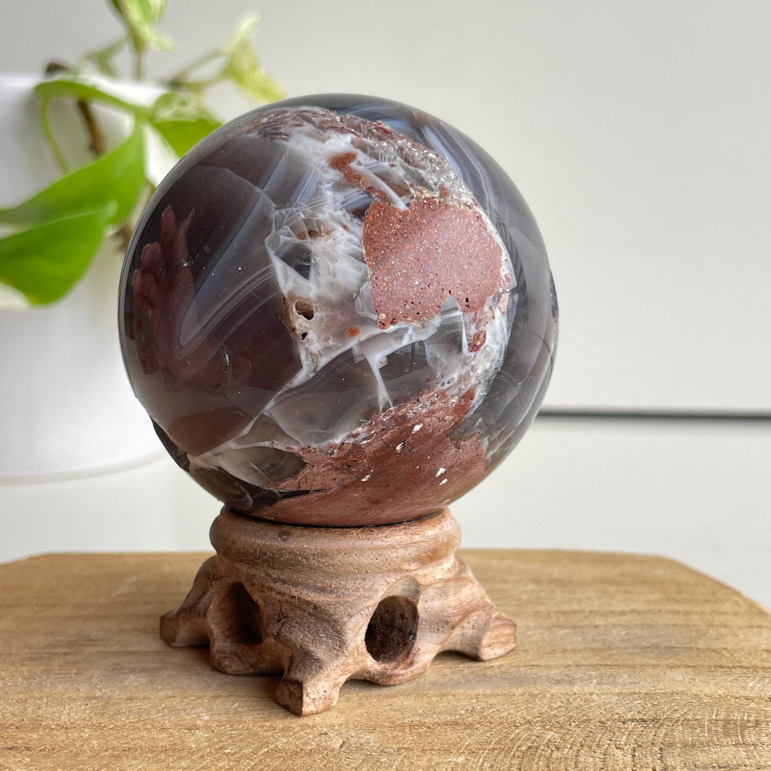 Agate Sphere 6.9cm