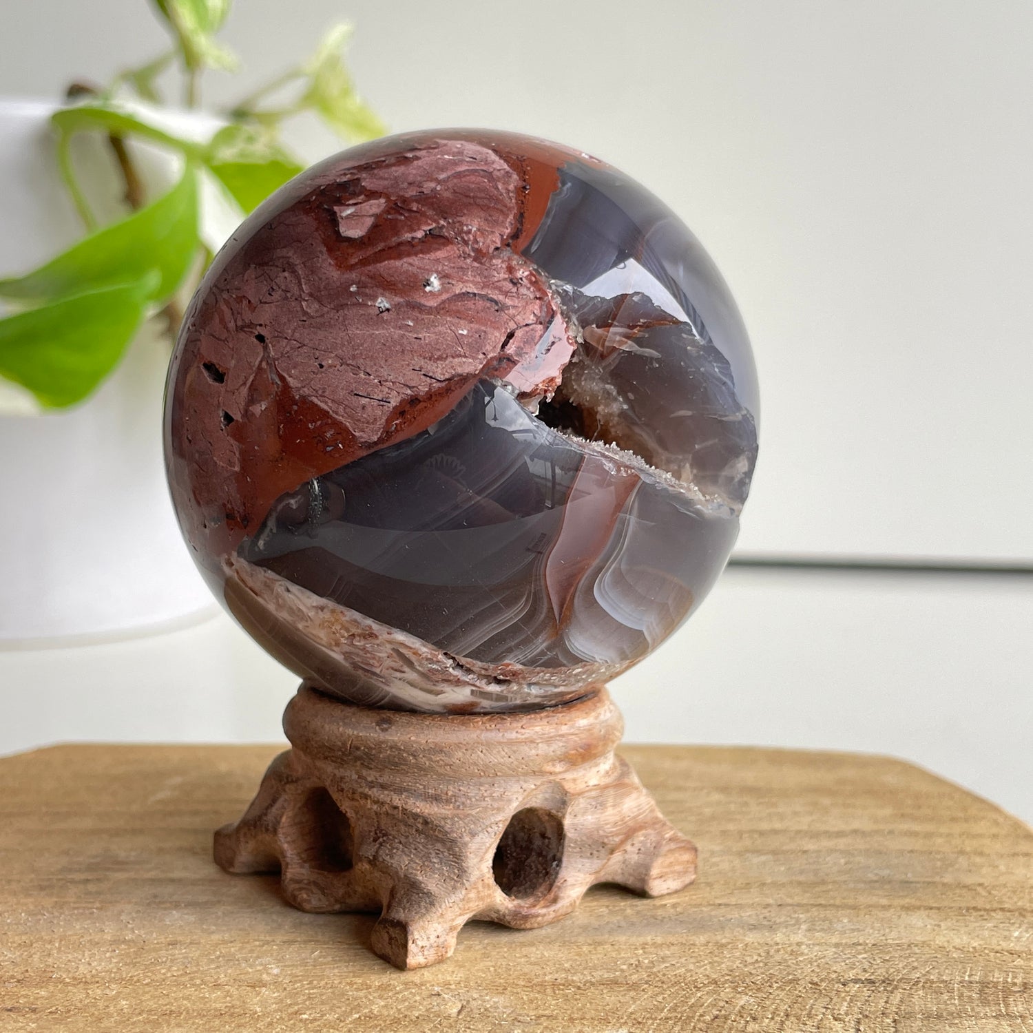 Agate Sphere 6.9cm