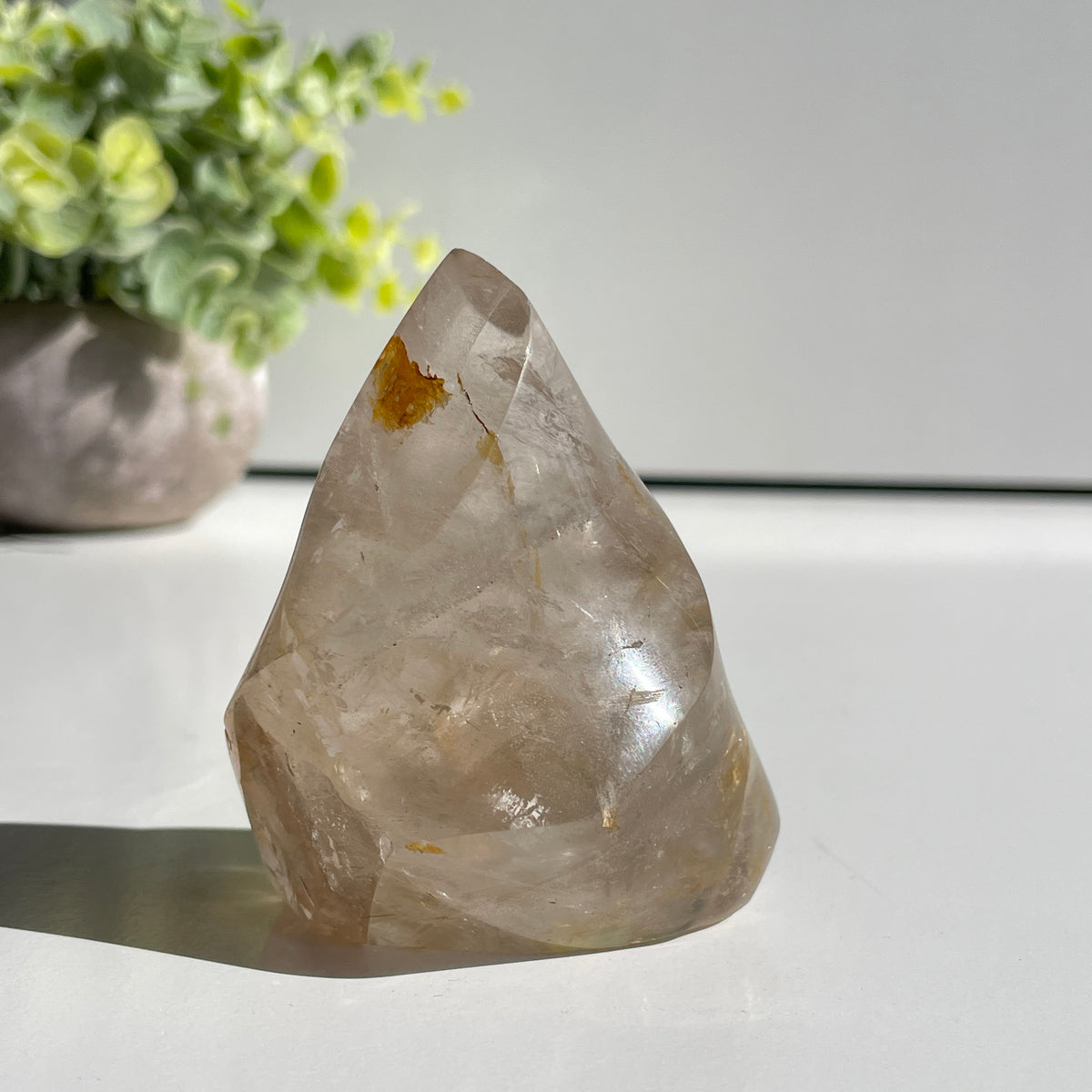 Smoky Quartz Flame 7.1cm