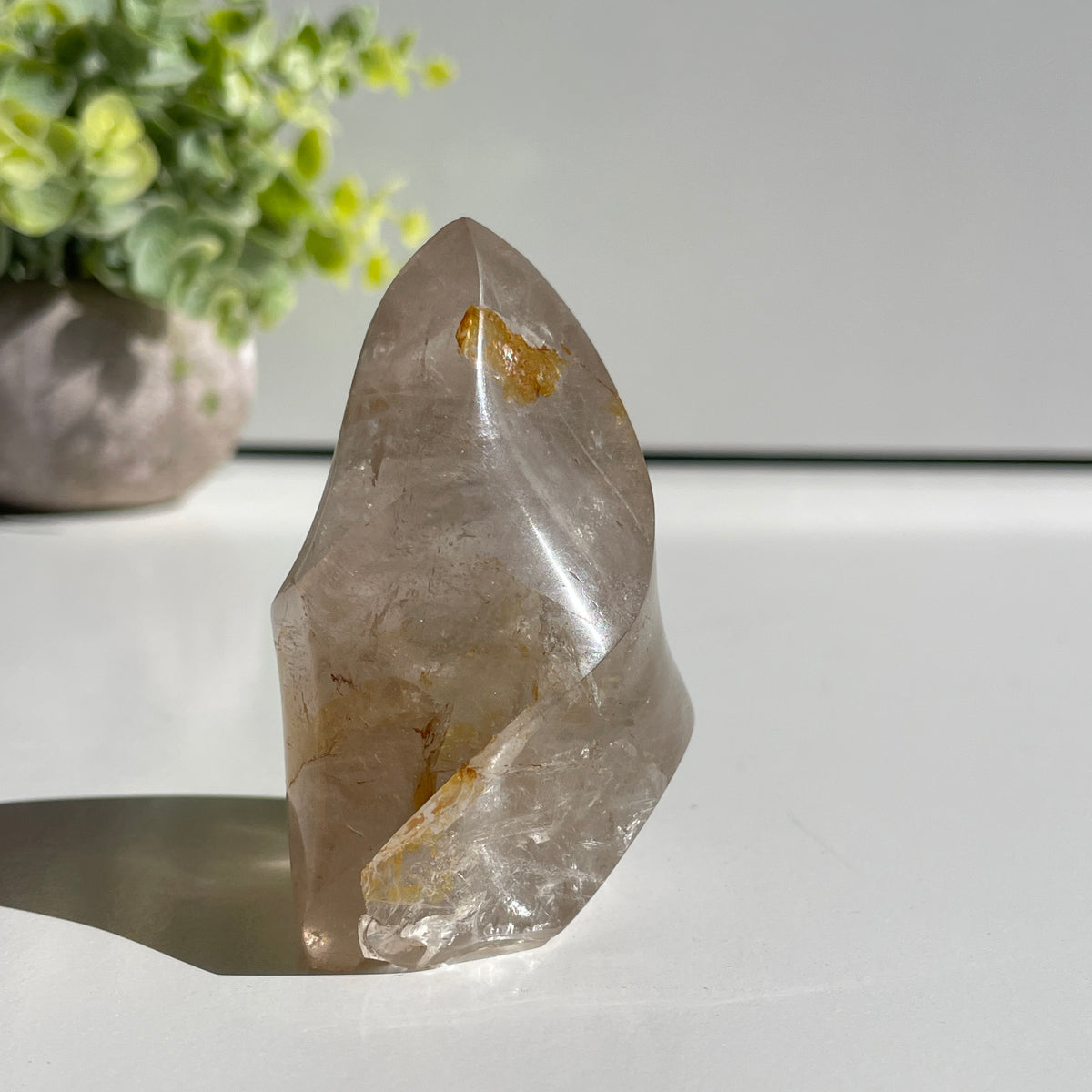Smoky Quartz Flame 7.1cm