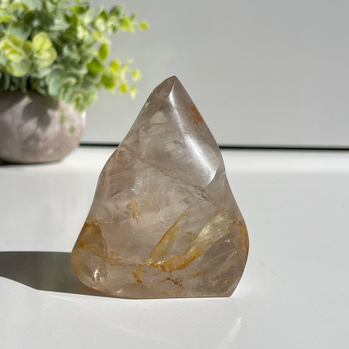 Smoky Quartz Flame 7.1cm