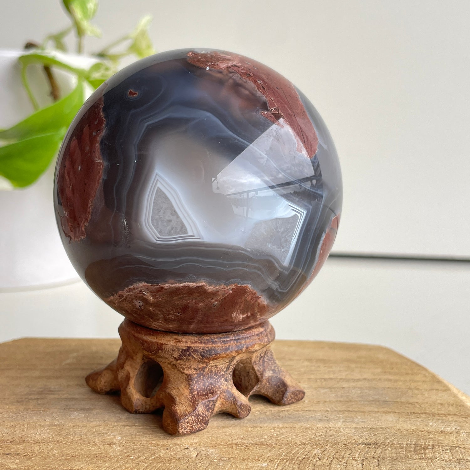 Agate Sphere 7.8cm