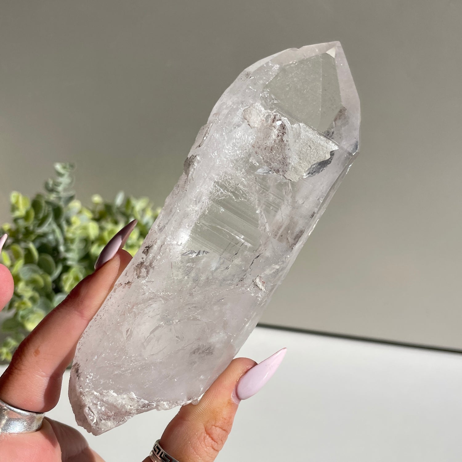 Lemurian Quartz Point 14.7cm