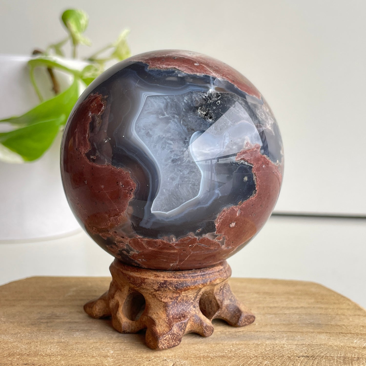 Agate Sphere 7.8cm