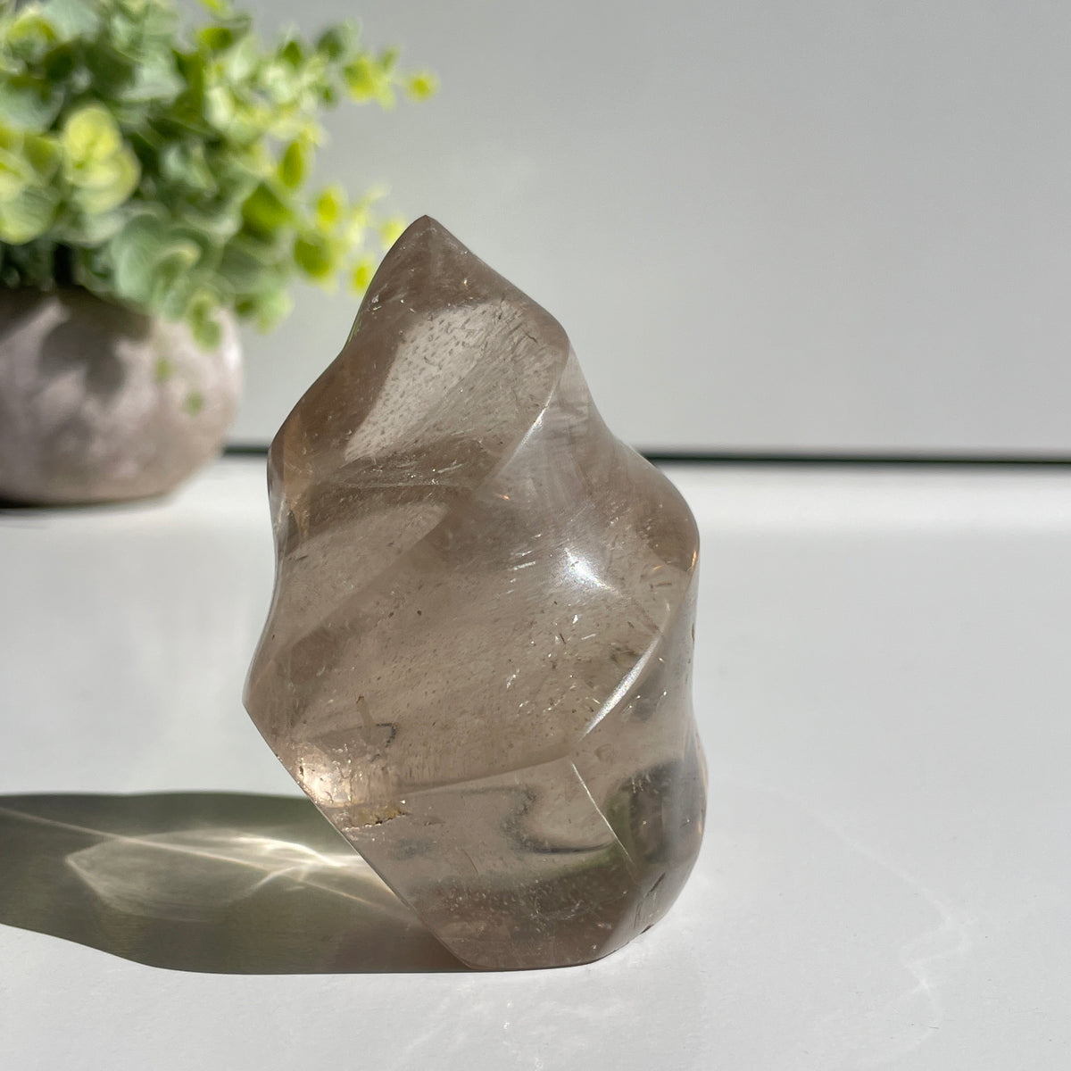 Smoky Quartz Flame 7.2cm