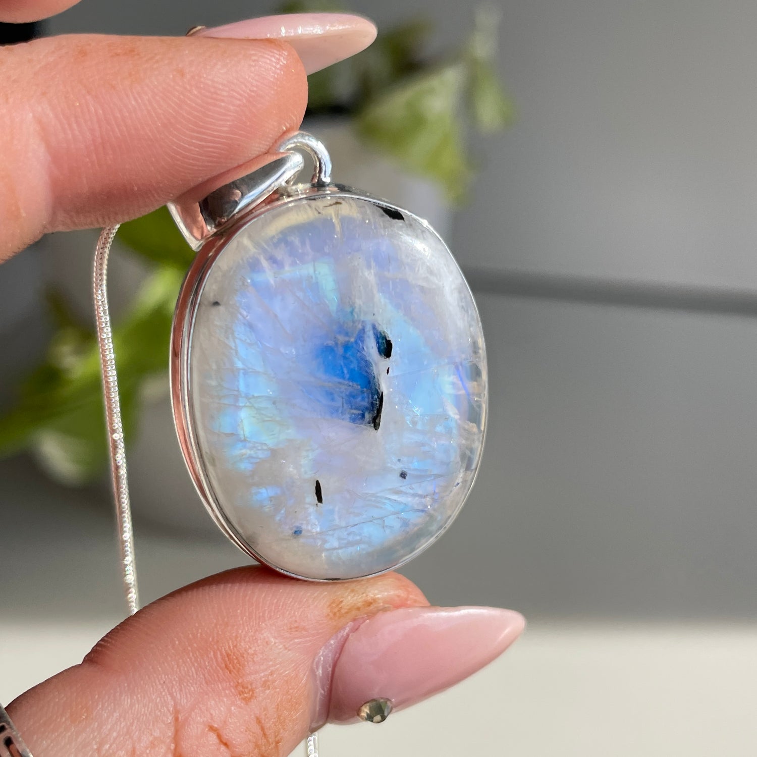 Moonstone Oval Pendant