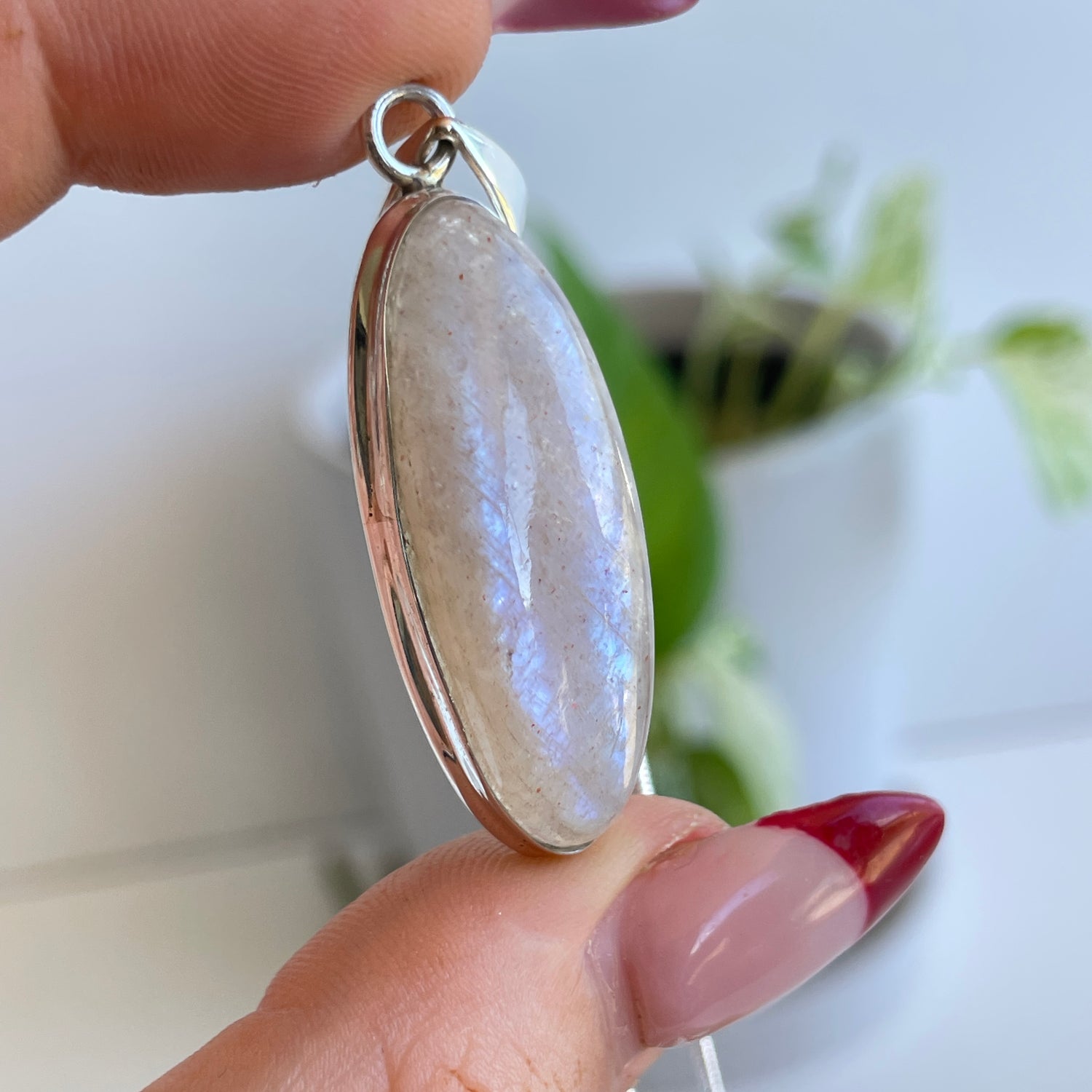 Moonstone Oval Pendant