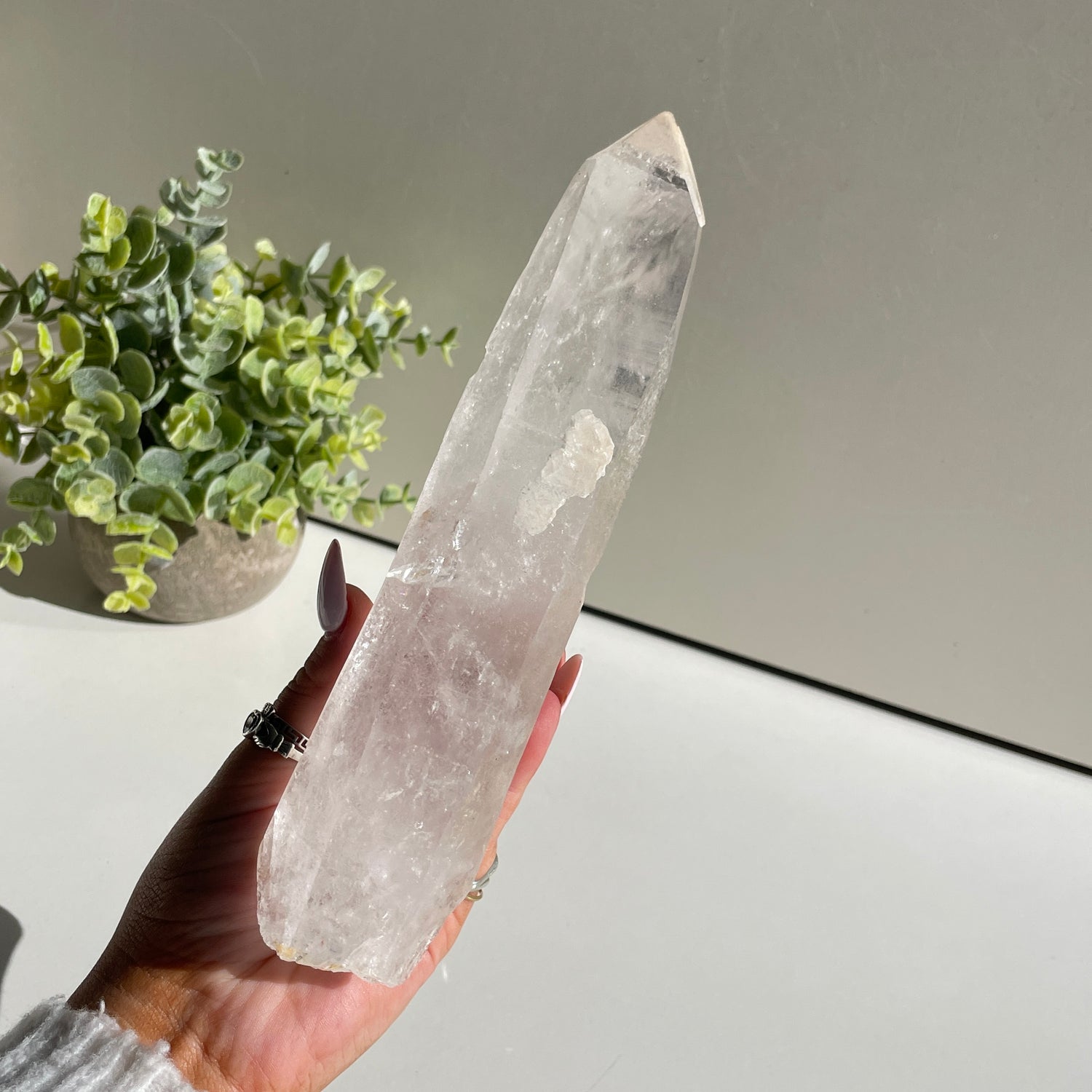 Lemurian Quartz Point 20.9cm