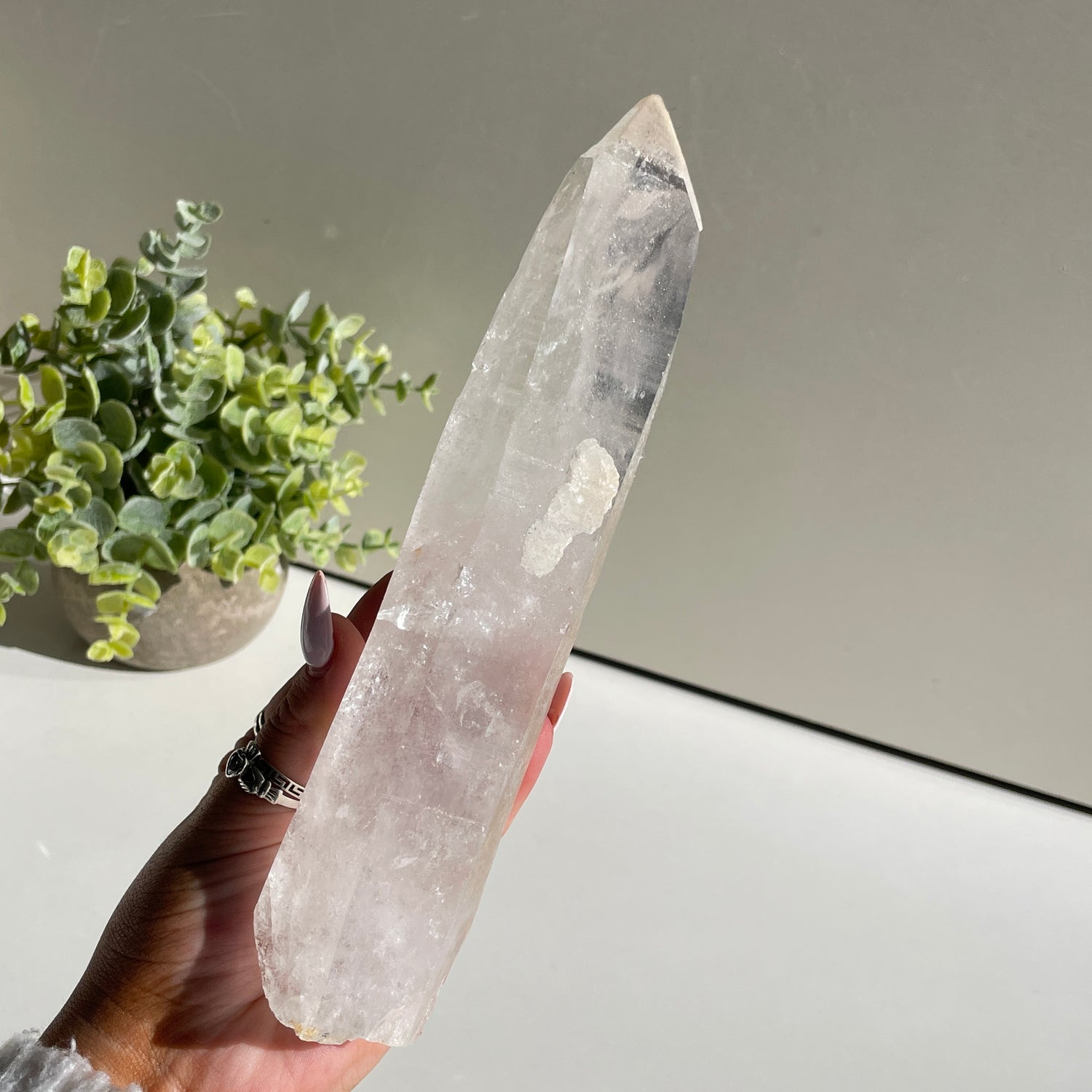 Lemurian Quartz Point 20.9cm