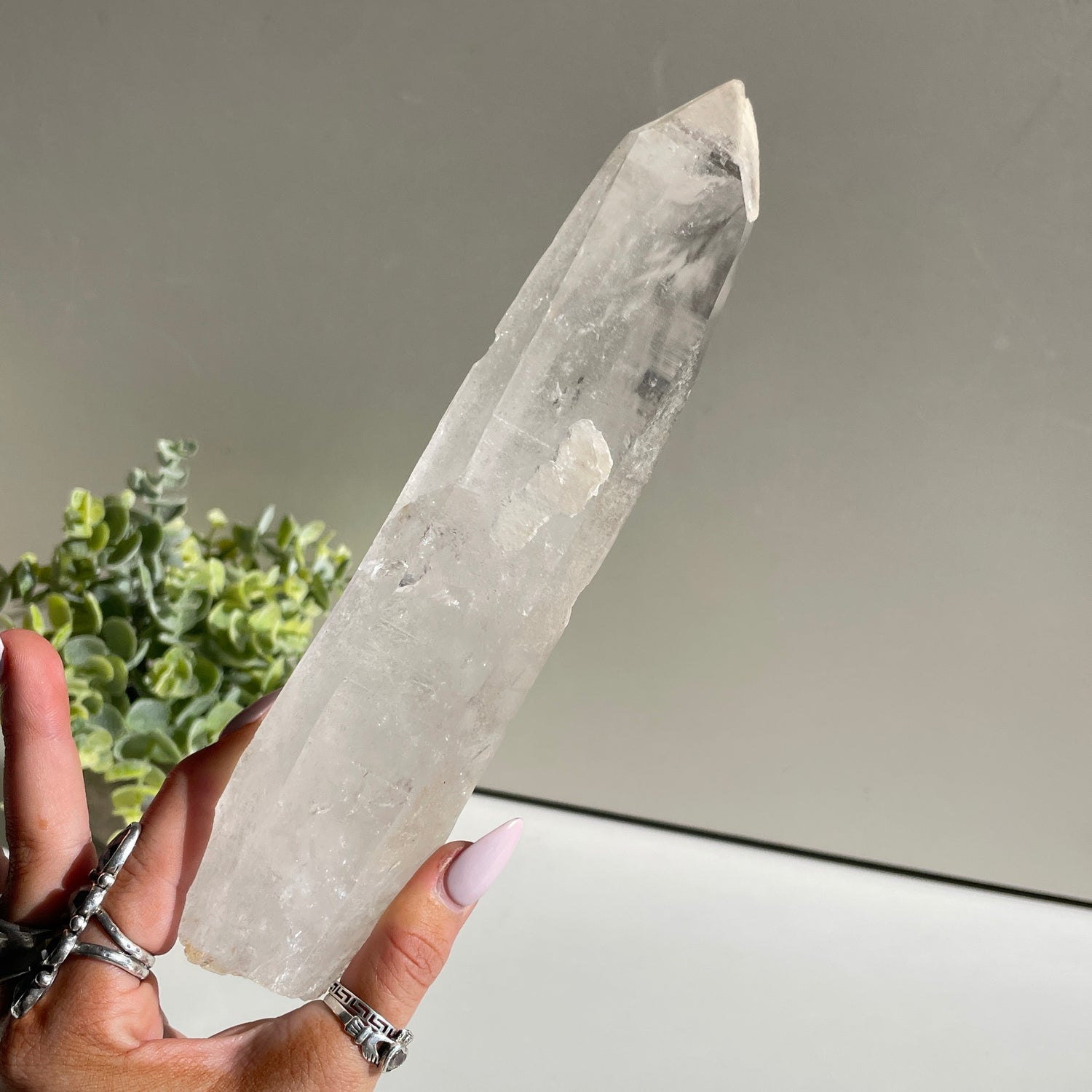 Lemurian Quartz Point 20.9cm