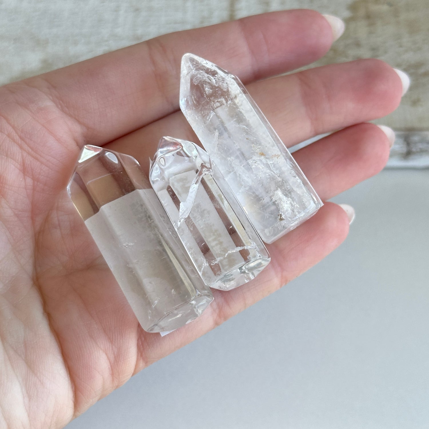 Clear Quartz Generator Mini Assorted