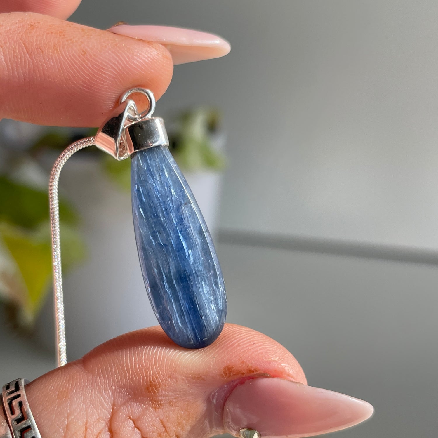 Blue Kyanite Pendant