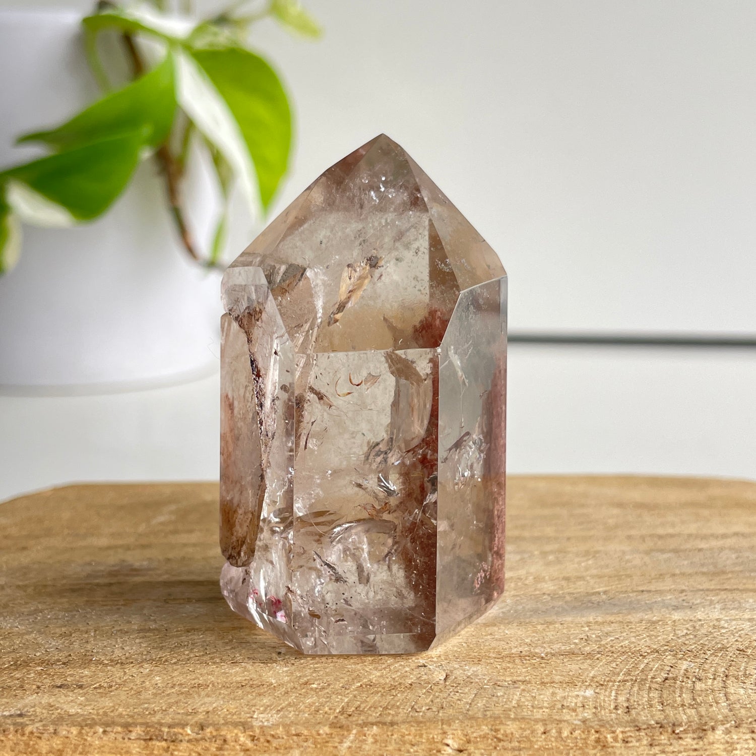 Smoky Garden Quartz With Phantom Generator 6.2cm