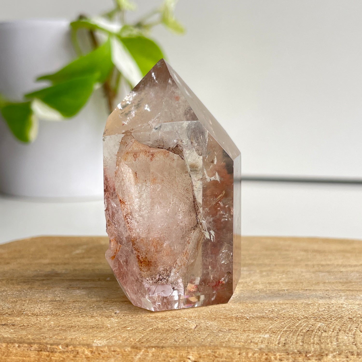 Smoky Garden Quartz With Phantom Generator 6.2cm